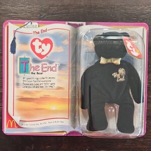 Ty The End Beanie Baby Bear